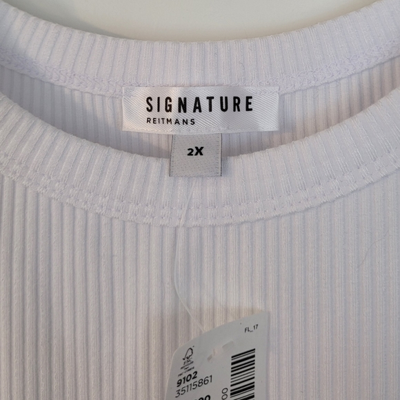 Reitmans White Tank 2X - Picture 5 of 5
